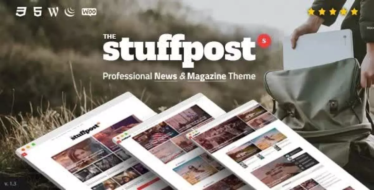 StuffPost - Professional News & Magazine WordPress Theme