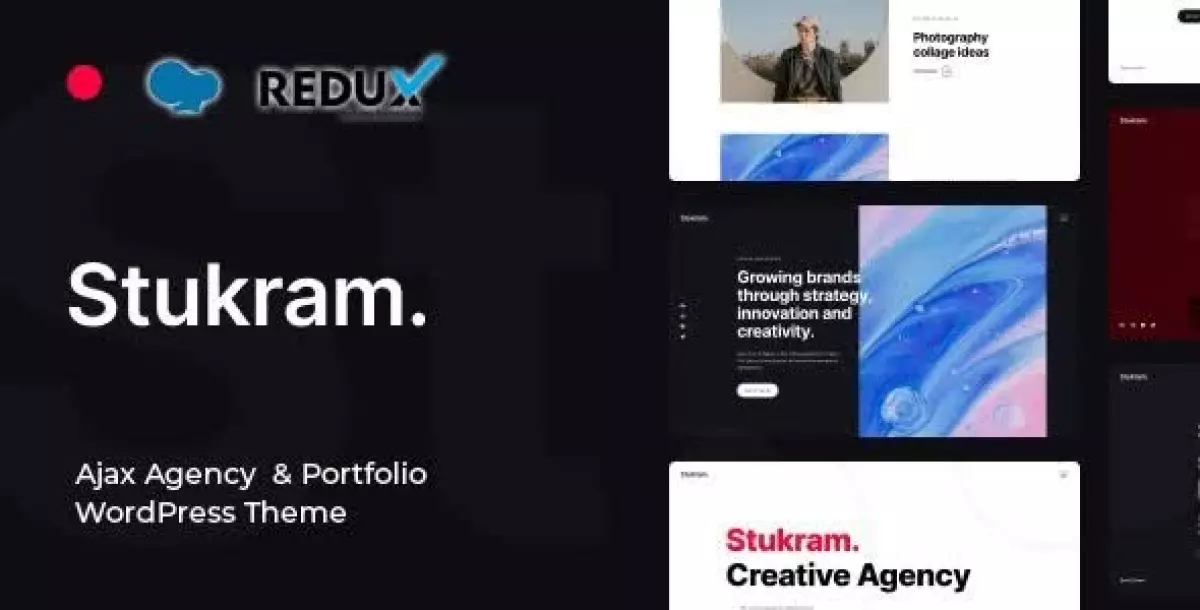 Stukram - AJAX Agency & Portfolio Template