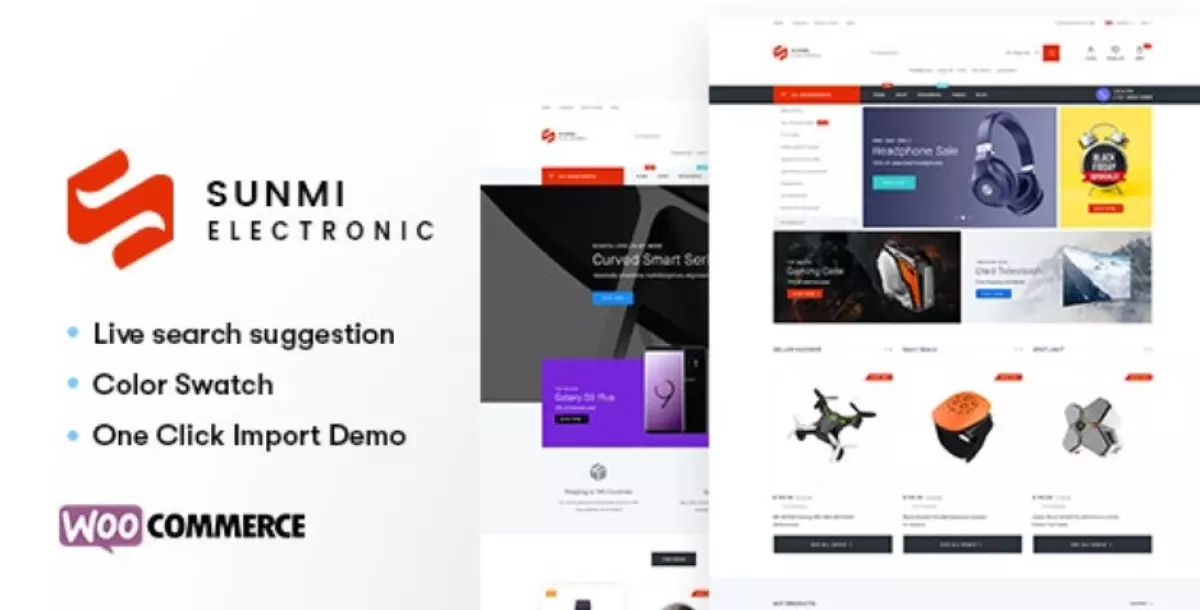 Sumi  – Electronics WordPress Theme for WooCommerce