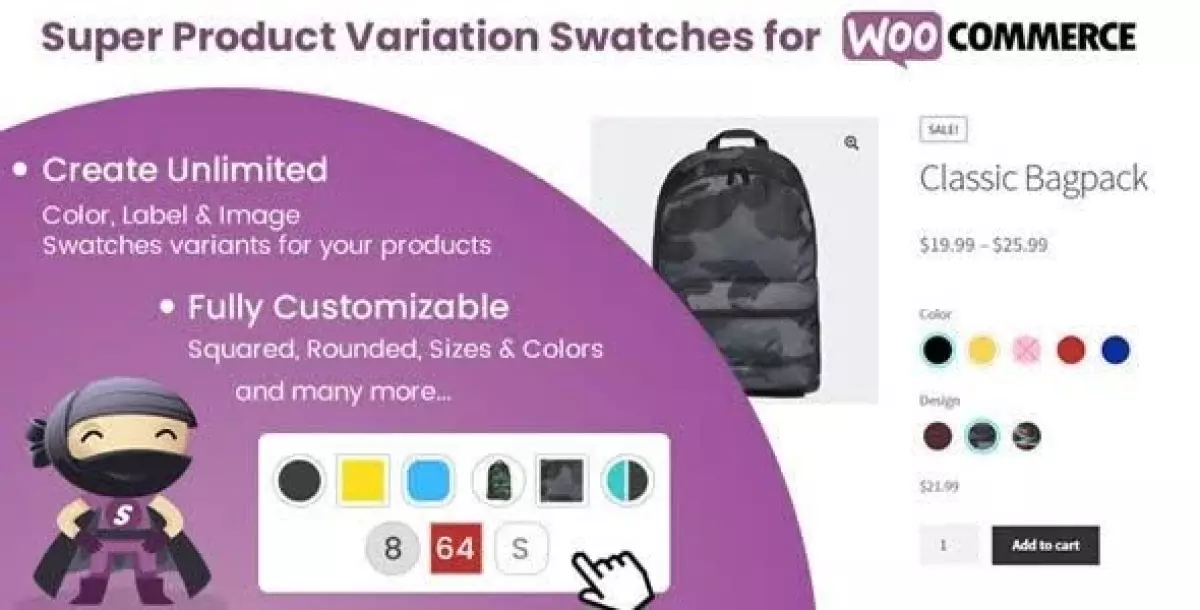 Super Product Variation Swatches for WooCommerce 2.2