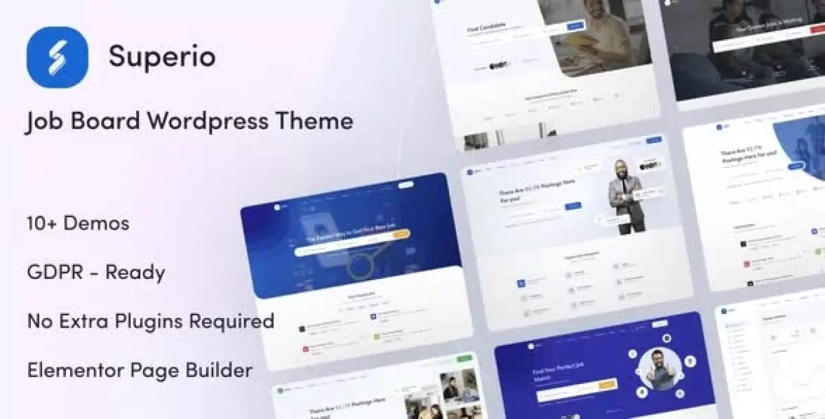 Superio – Job Board WordPress Theme 1.3.4