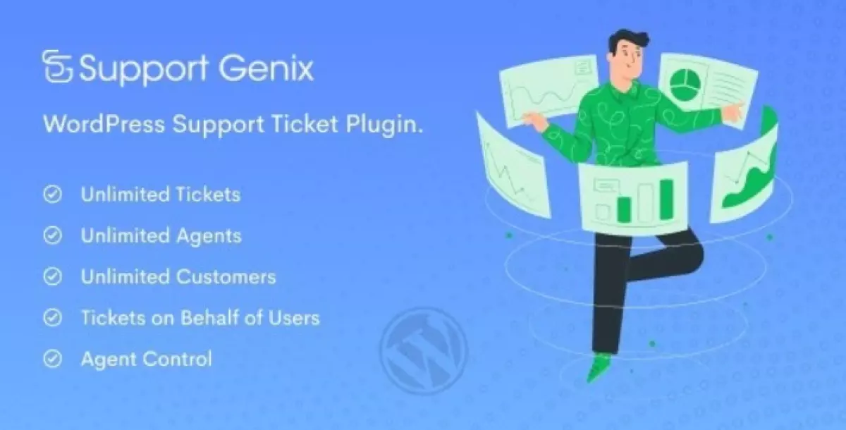 Support Genix – WordPress Support Ticket Plugin