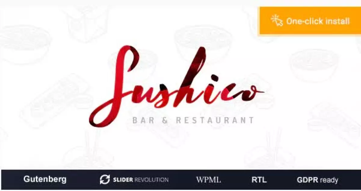 Sushico - Sushi and Asian Food Restaurant WordPress Theme 1.1.1