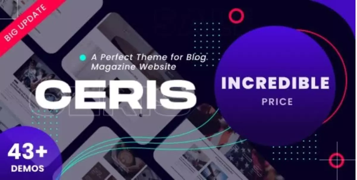 Ceris  – Magazine & Blog WordPress Theme