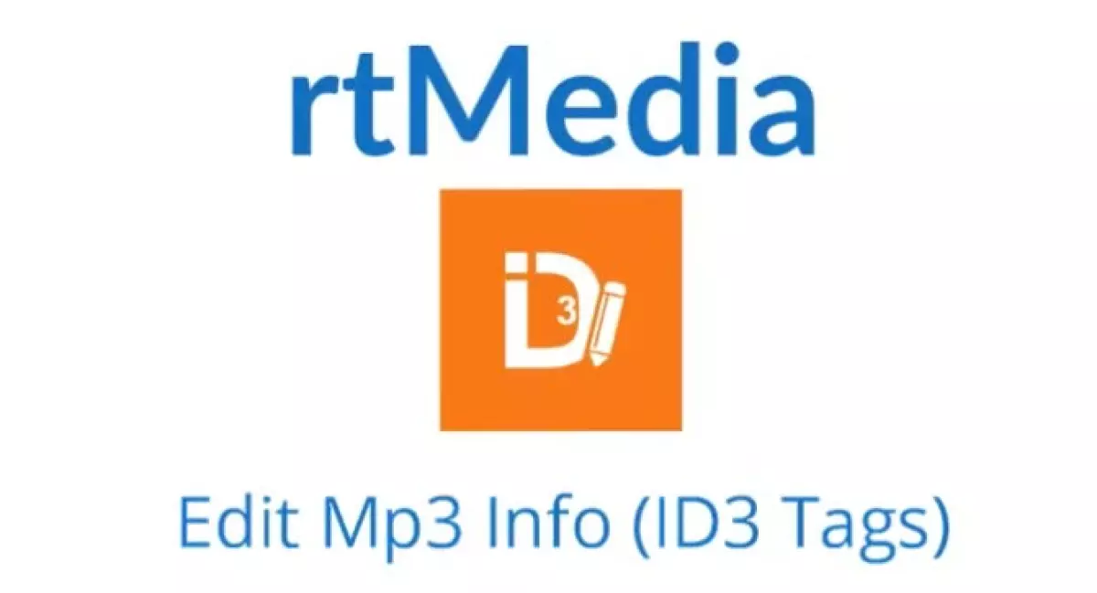 rtMedia Edit Mp3 Info (ID3 Tags)