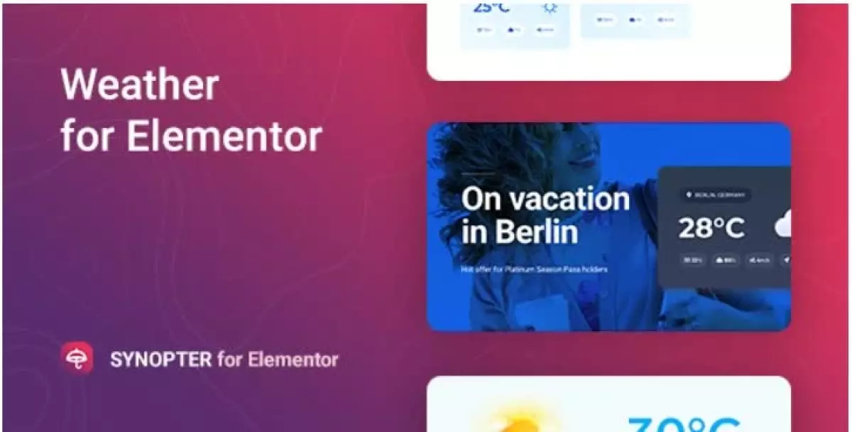 Synopter – Weather for Elementor 1.1.9