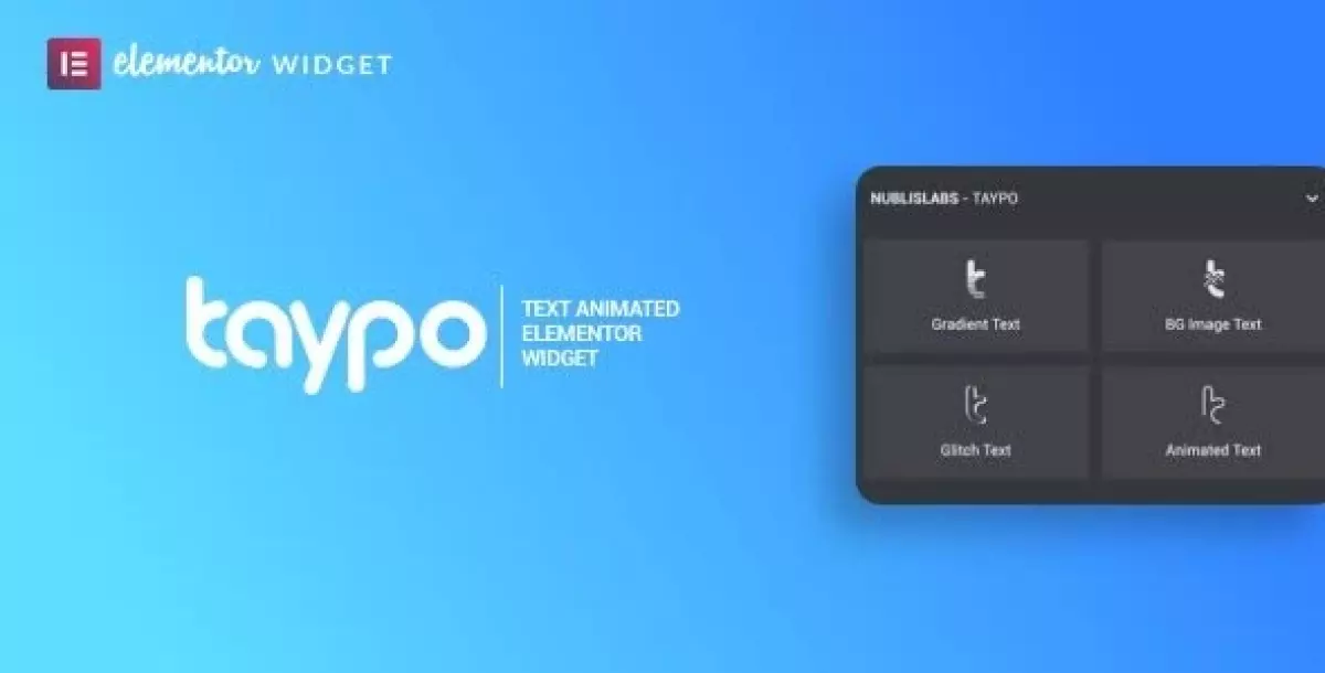 [WISH] Taypo animated headings - widget for