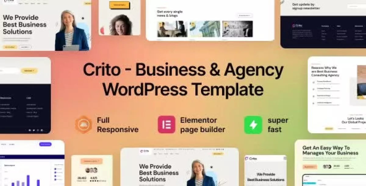 [WISH] Crito - Business &amp; Agency WordPress