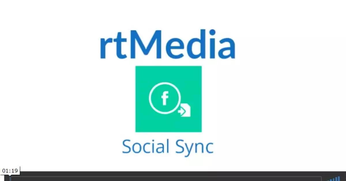 rtMedia Social Sync