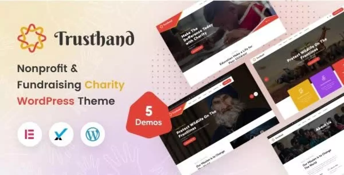 [WISH] Trusthand - Charity WordPress Theme +