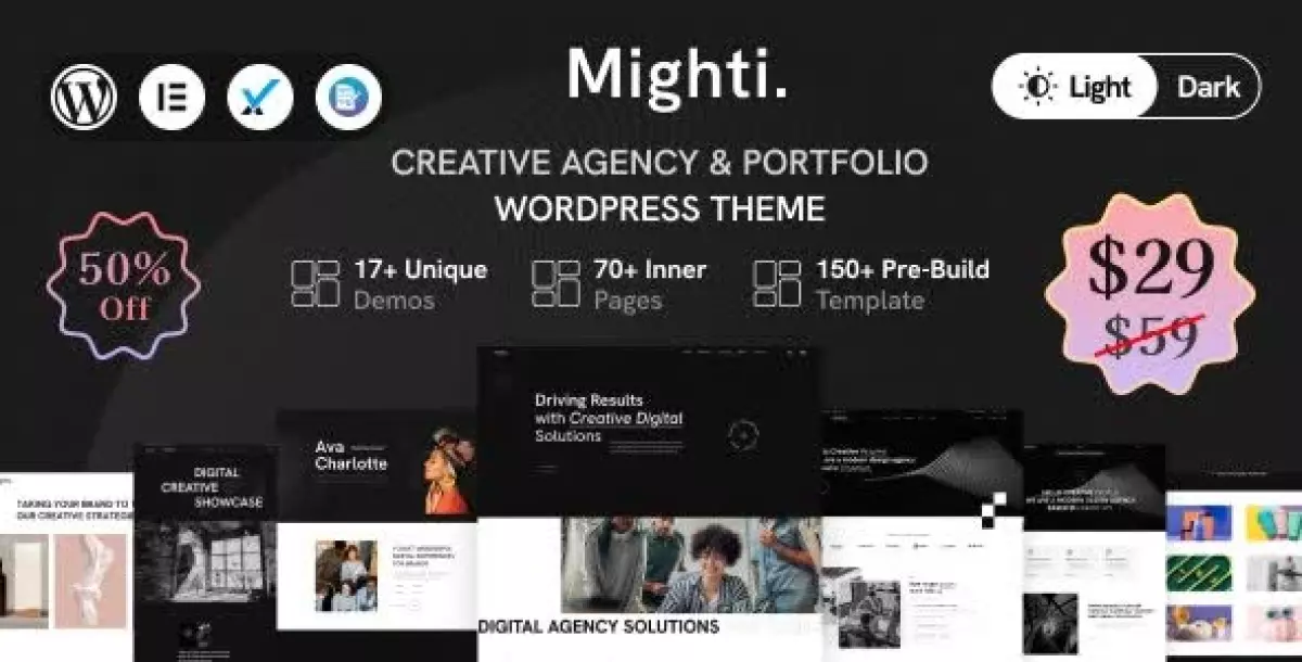 [WISH] Mighti - Creative Agency &amp; Portfolio WordPress