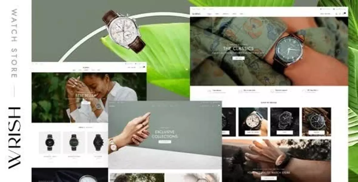 [WISH] Wrish – Watch Store WooCommerce WordPress