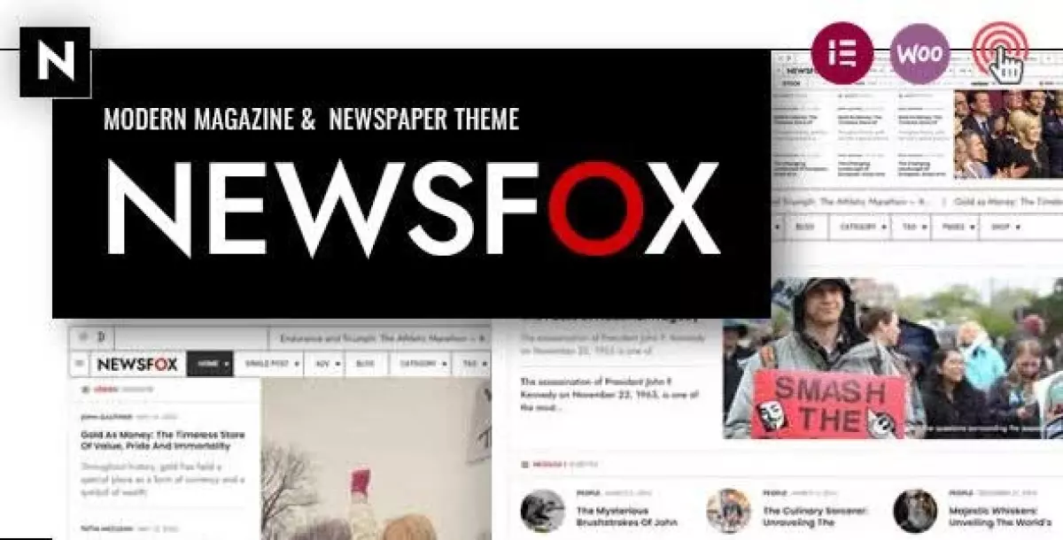 [WISH] Newsfox – Newspaper and Magazine WordPress