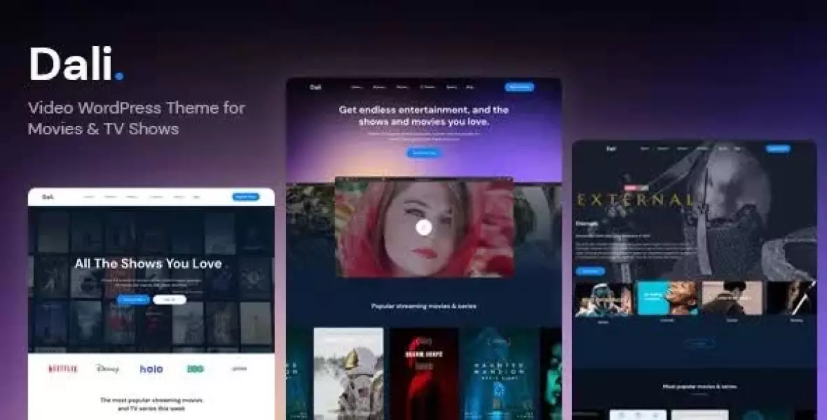 [WISH] Dali - Movies & TV Shows WordPress