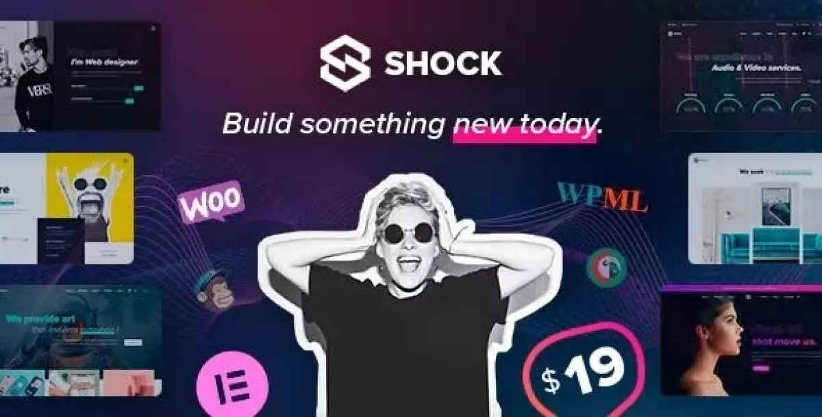 Shock - Creative Multipurpose WordPress Theme