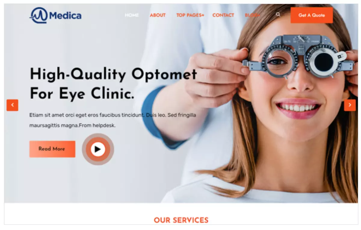 Tameo Medical and Dentist WordPress Theme