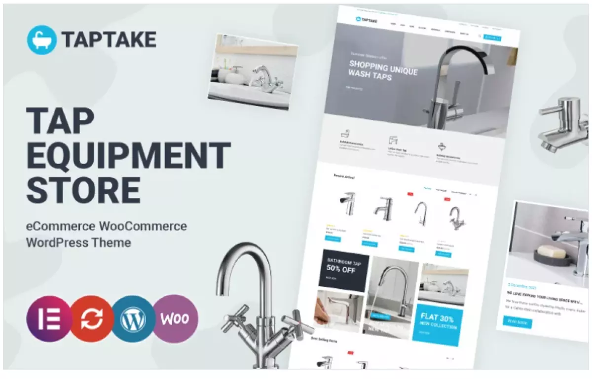 TapTake - Bathroom and Sanitary WooCommerce Theme