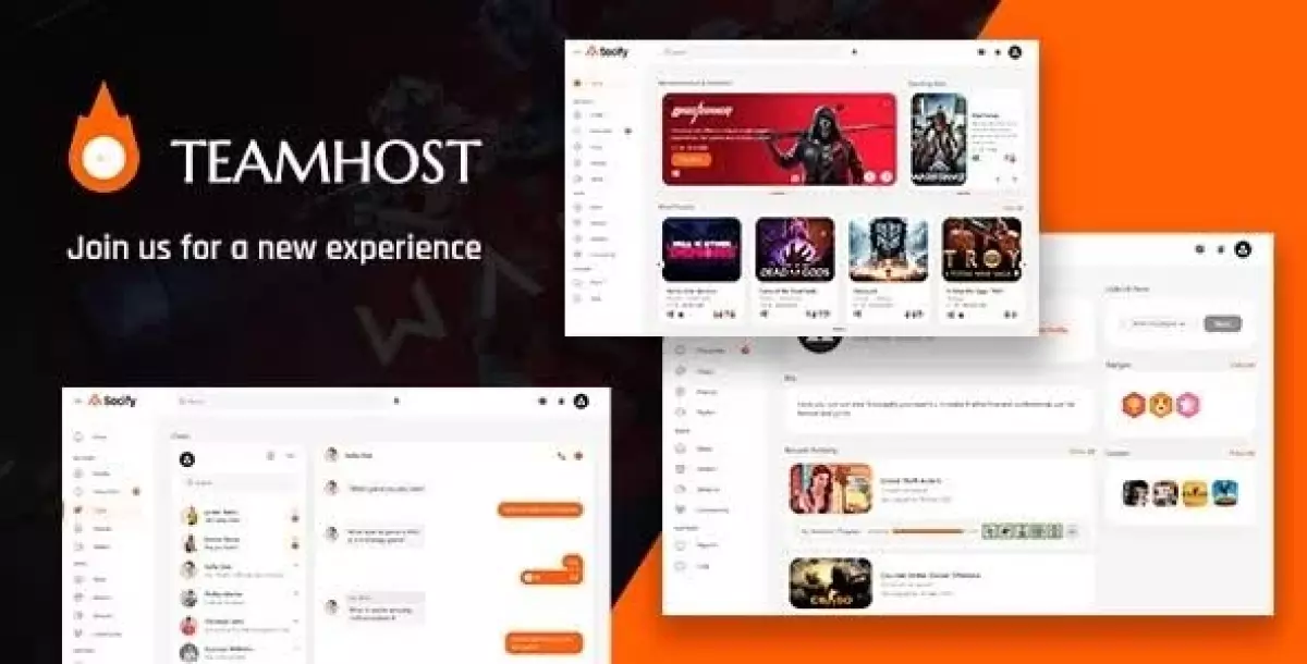 TeamHost - Gaming Digital Marketplace