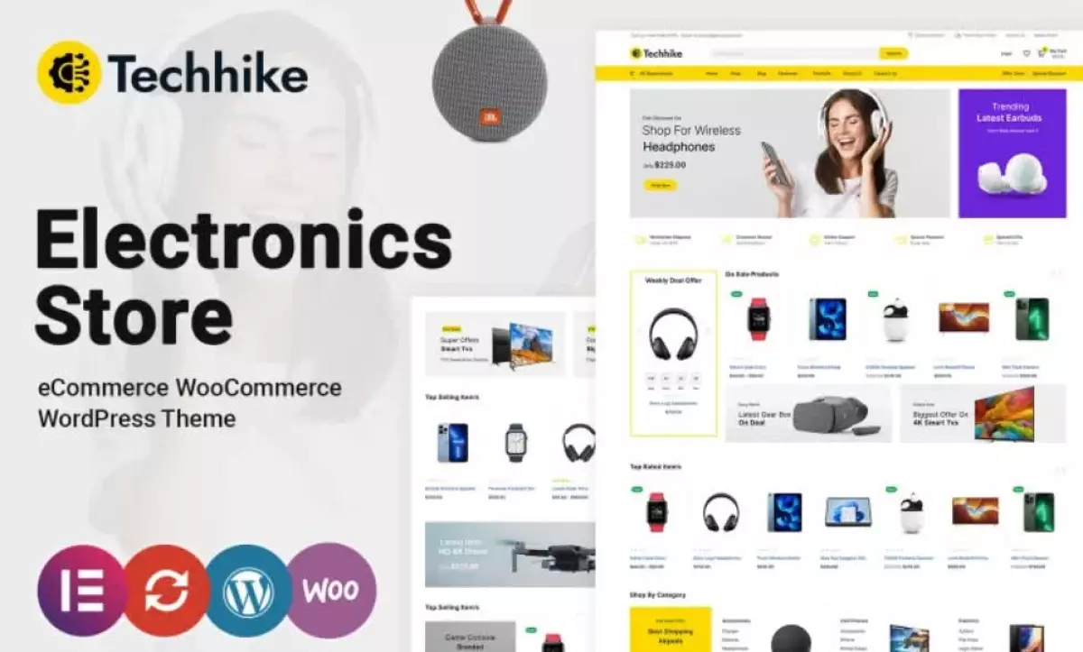 Techhike &#8211; Multipurpose Electronics WooCommerce Theme