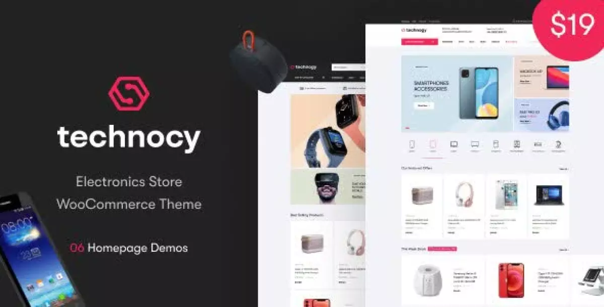 Technocy - Electronics Store WooCommerce Theme 2.0.0 