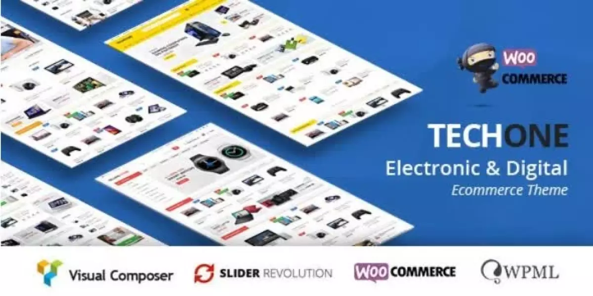 TechOne - Electronics Multipurpose WooCommerce Theme ( RTL Supported )