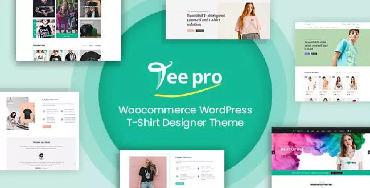 TEEPRO - Woocommerce Custom T-Shirt Designer WordPress Theme 3.7.2