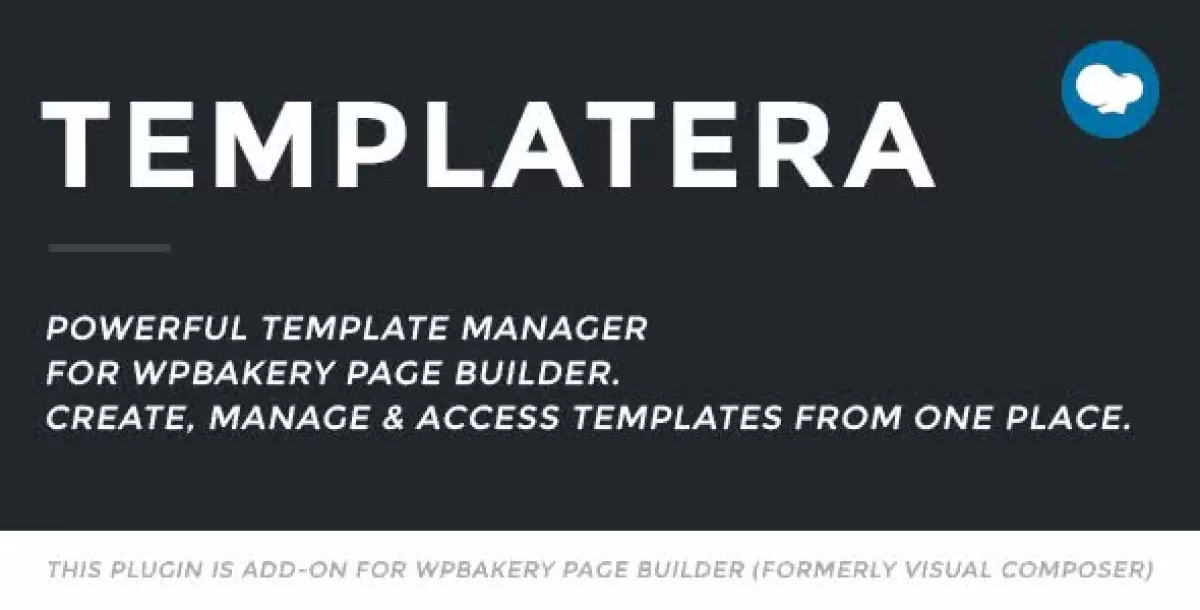 Templatera - Template Manager for WPBakery Page Builder 2.1.0