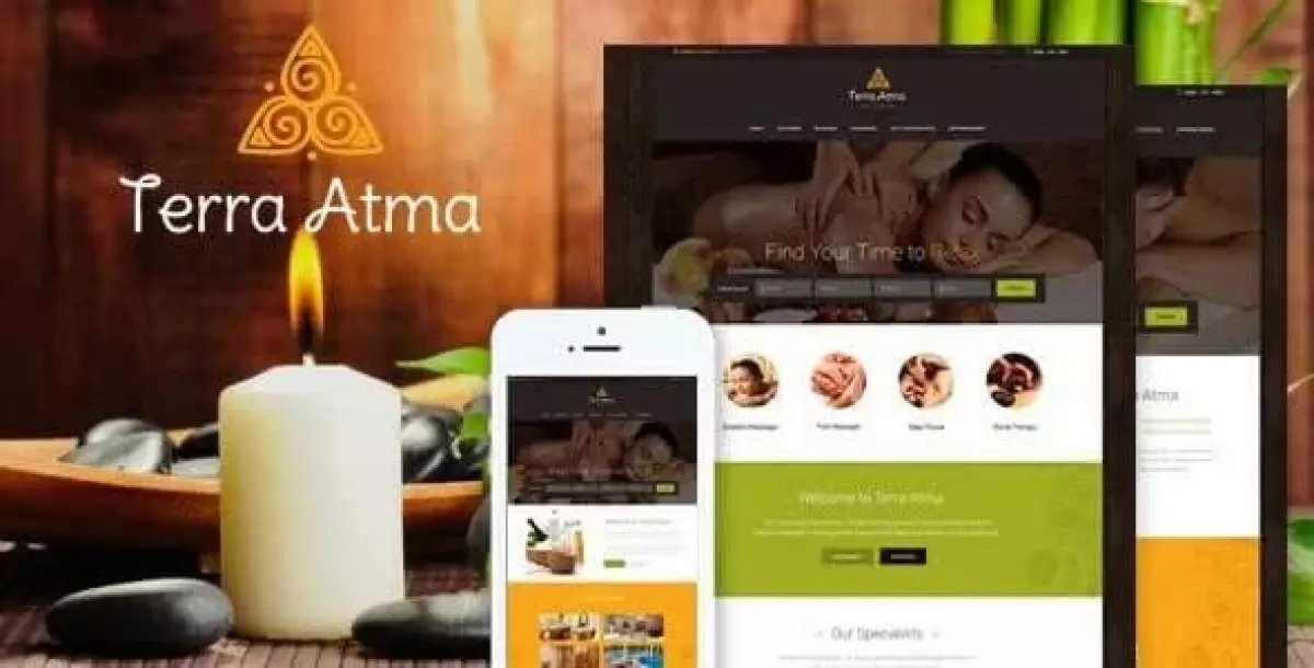 Terra Atma | Spa & Massage Salon Wellness WordPress Theme