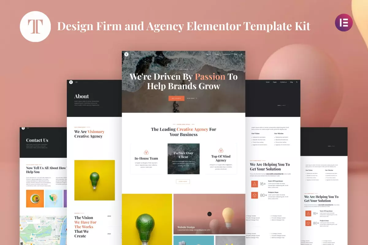 Terrano - Design Firm & Agency Elementor Template Kit