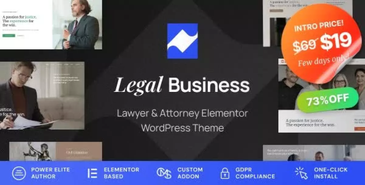 [WISH] Legal Business - Attorney &amp; Lawyer WordPress