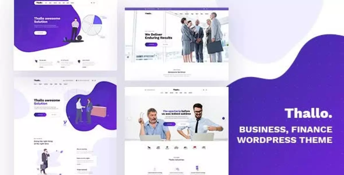 Thallo – Consulting & Finance WordPress Theme