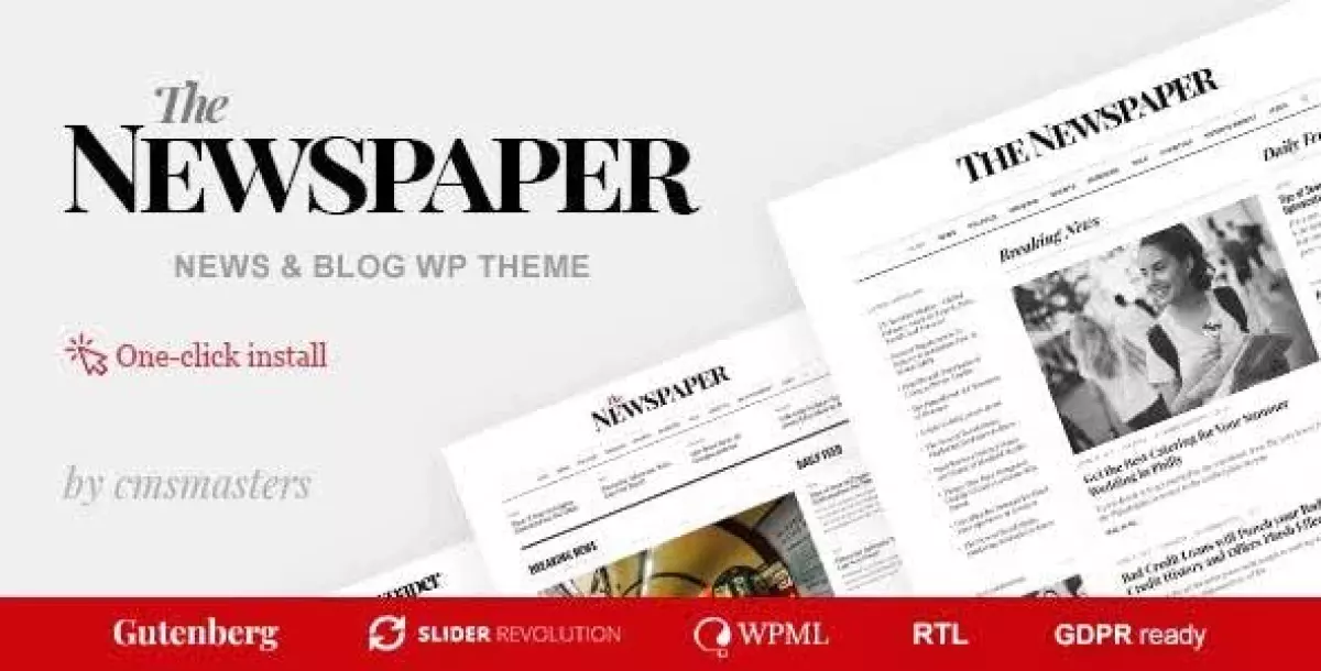 The Newspaper - Magazine Editorial WordPress Theme 1.1.5