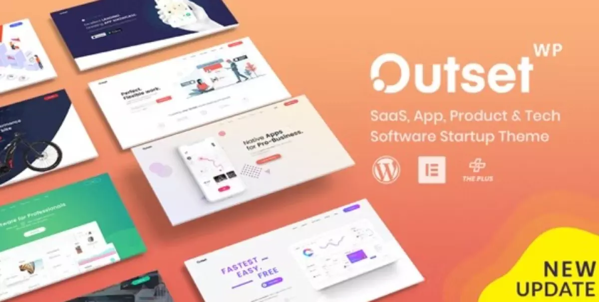 The Outset - MultiPurpose WordPress Theme for Saas &amp; Startup