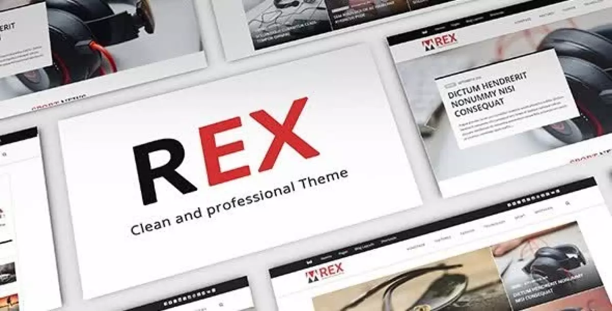 The REX - WordPress Magazine and Blog Theme 3.7