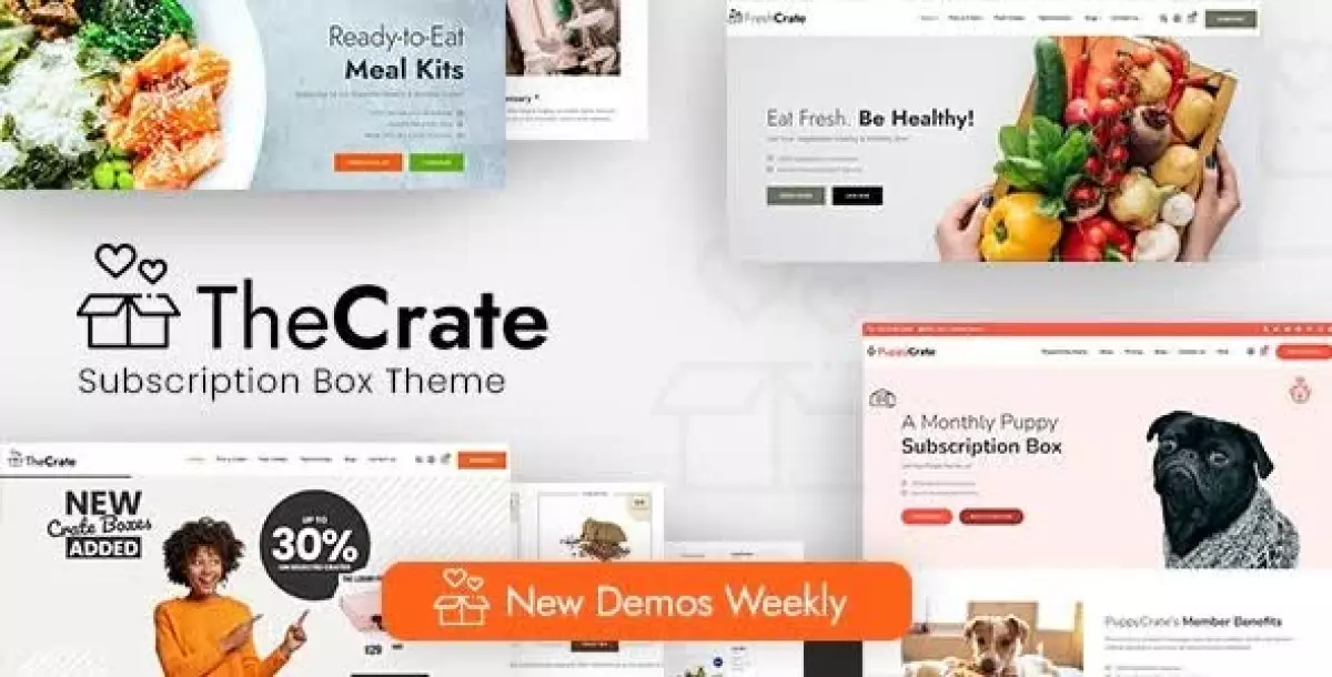 TheCrate - WooCommerce Subscription Box Theme 1.4.3