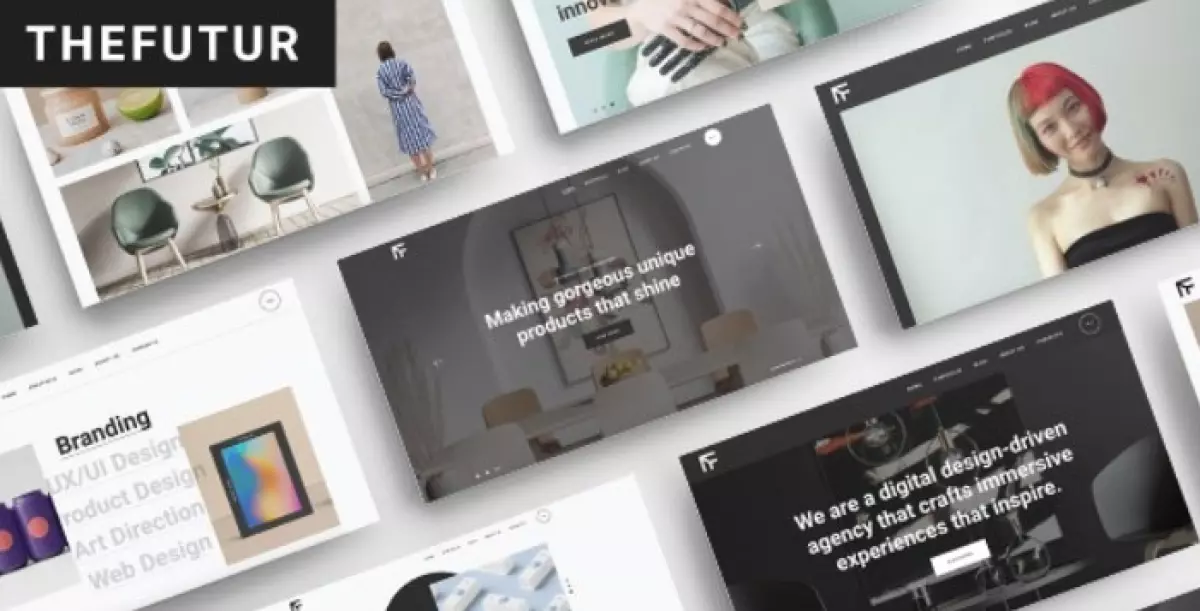 TheFutur - Creative Portfolio &amp; Agency Theme