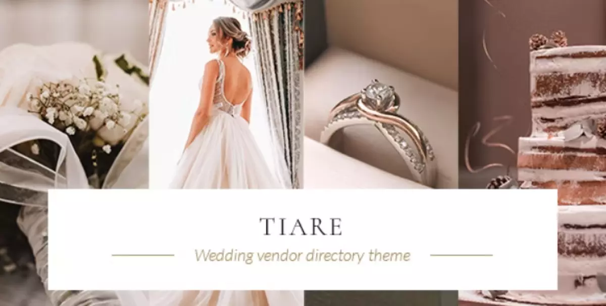 Tiare - Wedding Vendor Directory Theme