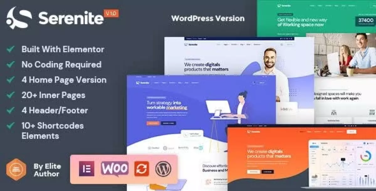 [WISH] Serenite - Startup &amp; SaaS WordPress