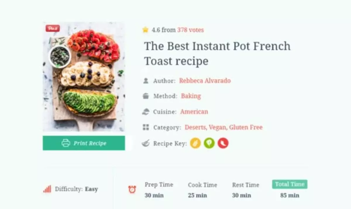 [WISH] Delicious Recipes – Best WordPress Recipe