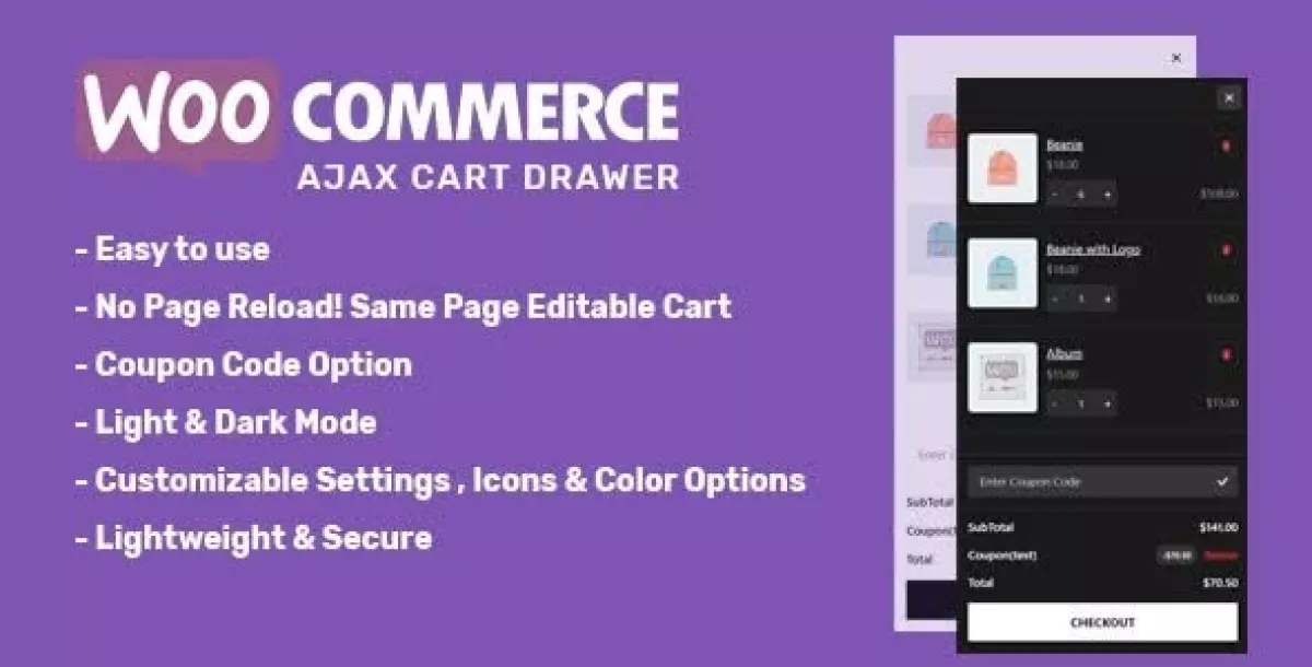 [WISH] WooCommerce AJAX Cart