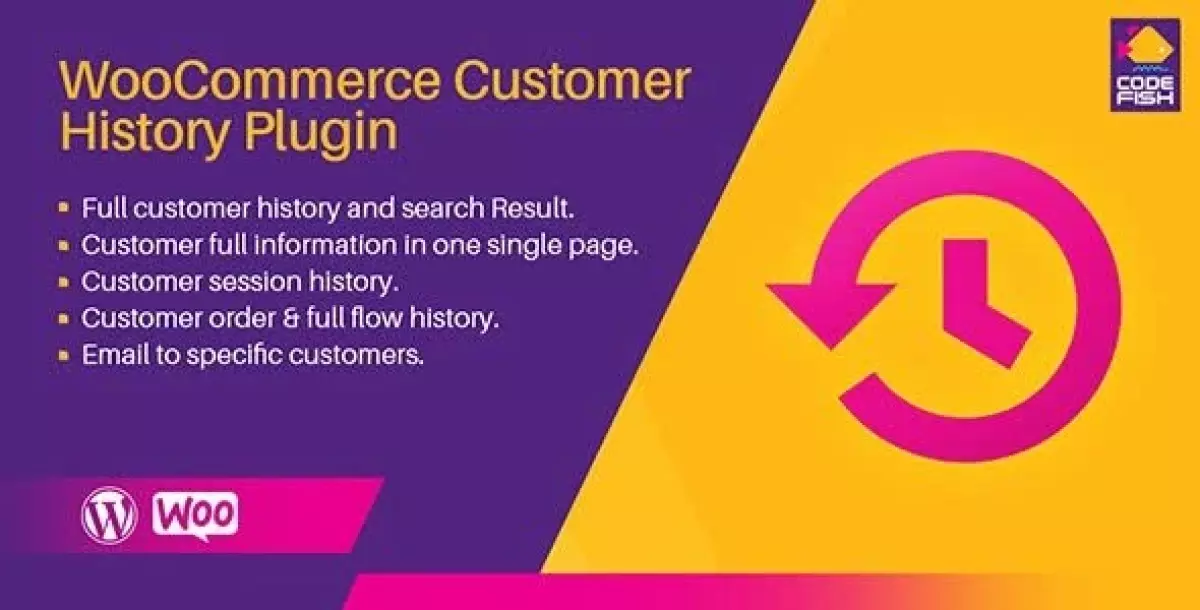 [WISH] WooCommerce Customer History