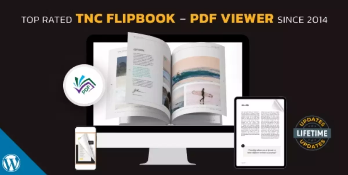 TNC FlipBook - PDF viewer for WordPress