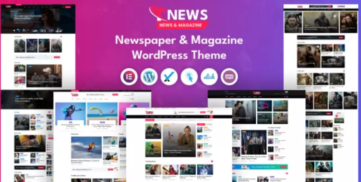 TNews - News &amp; Magazine WordPress Theme