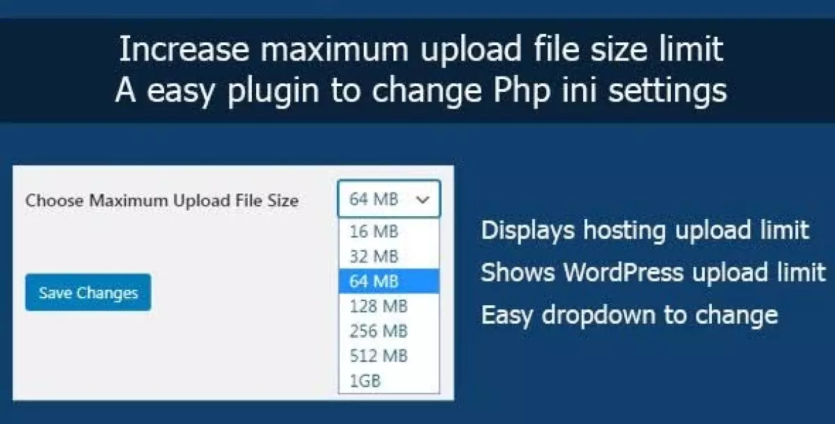 [WISH] Increase Maximum Upload File Size in