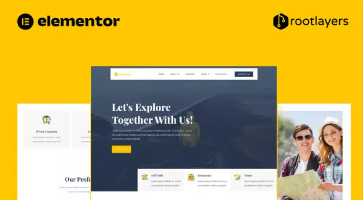 Atravel - Travel Agency Elementor Pro Full Site Template