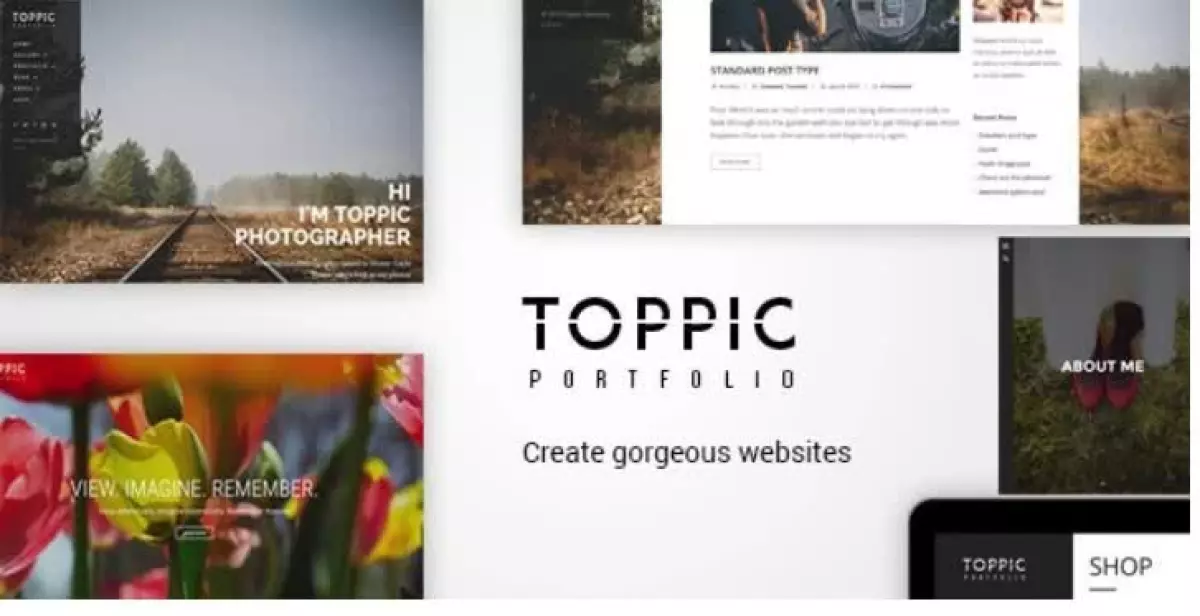 TopPic - Portfolio Photography Theme