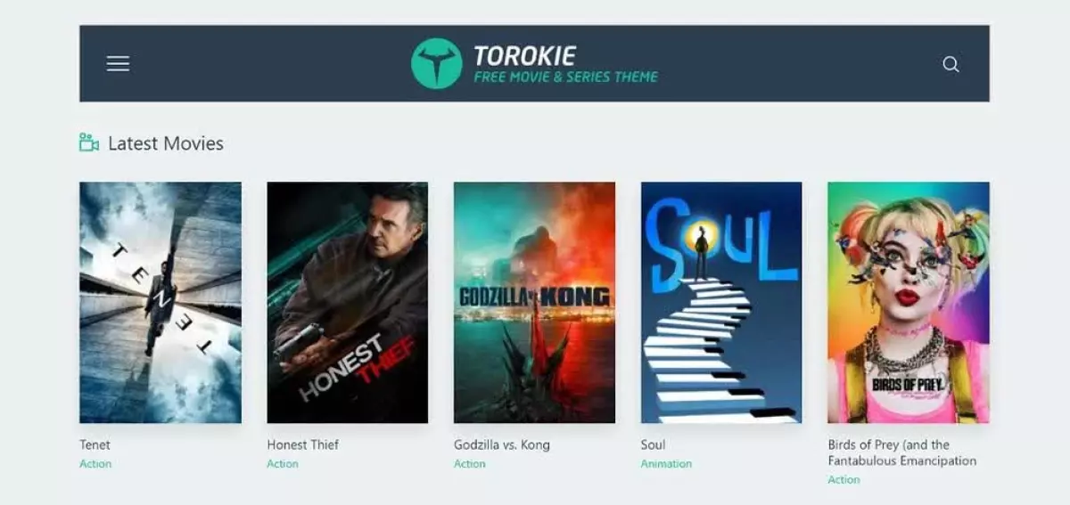 Torokie - Movies and TV Shows Theme 1.0.1