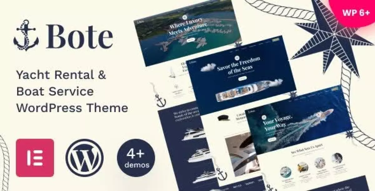 [WISH] Bote - Yacht Rental &amp; Boat Service WordPress