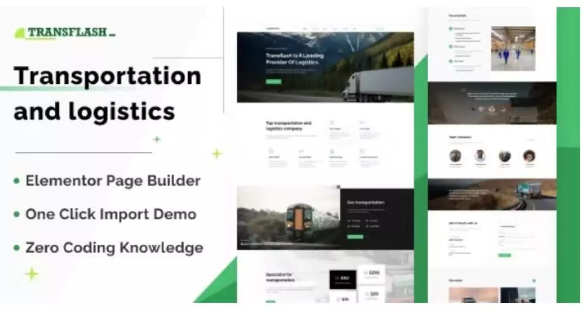 Transflash - Transportation and Logistics WordPress Theme 1.0.0