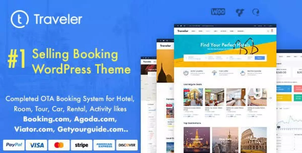 Traveler - Travel Booking WordPress Theme 3.1.0